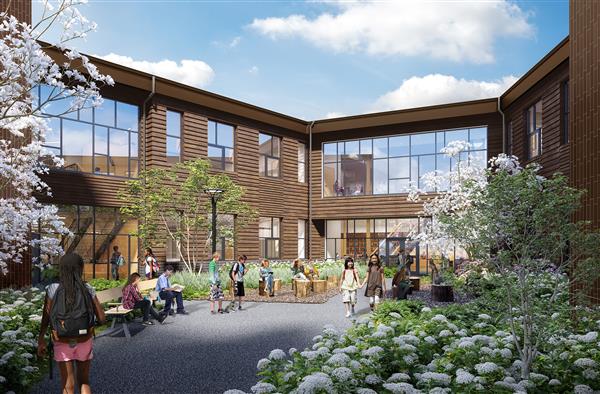 Courtyard Rendering